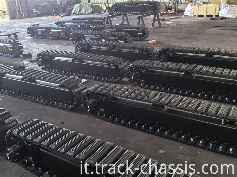 Telaio con cingoli in gomma Rubber Track Chassis